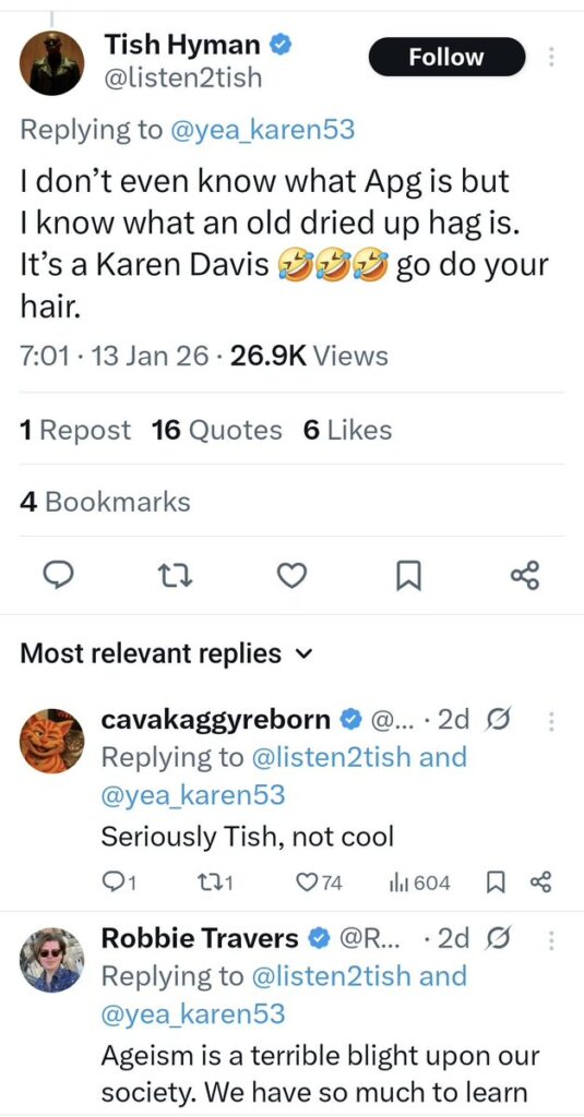 go do your hair not cool tish